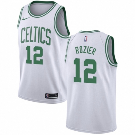 Women's Nike Boston Celtics #12 Terry Rozier Authentic White NBA Jersey - Association Edition - Ujersey