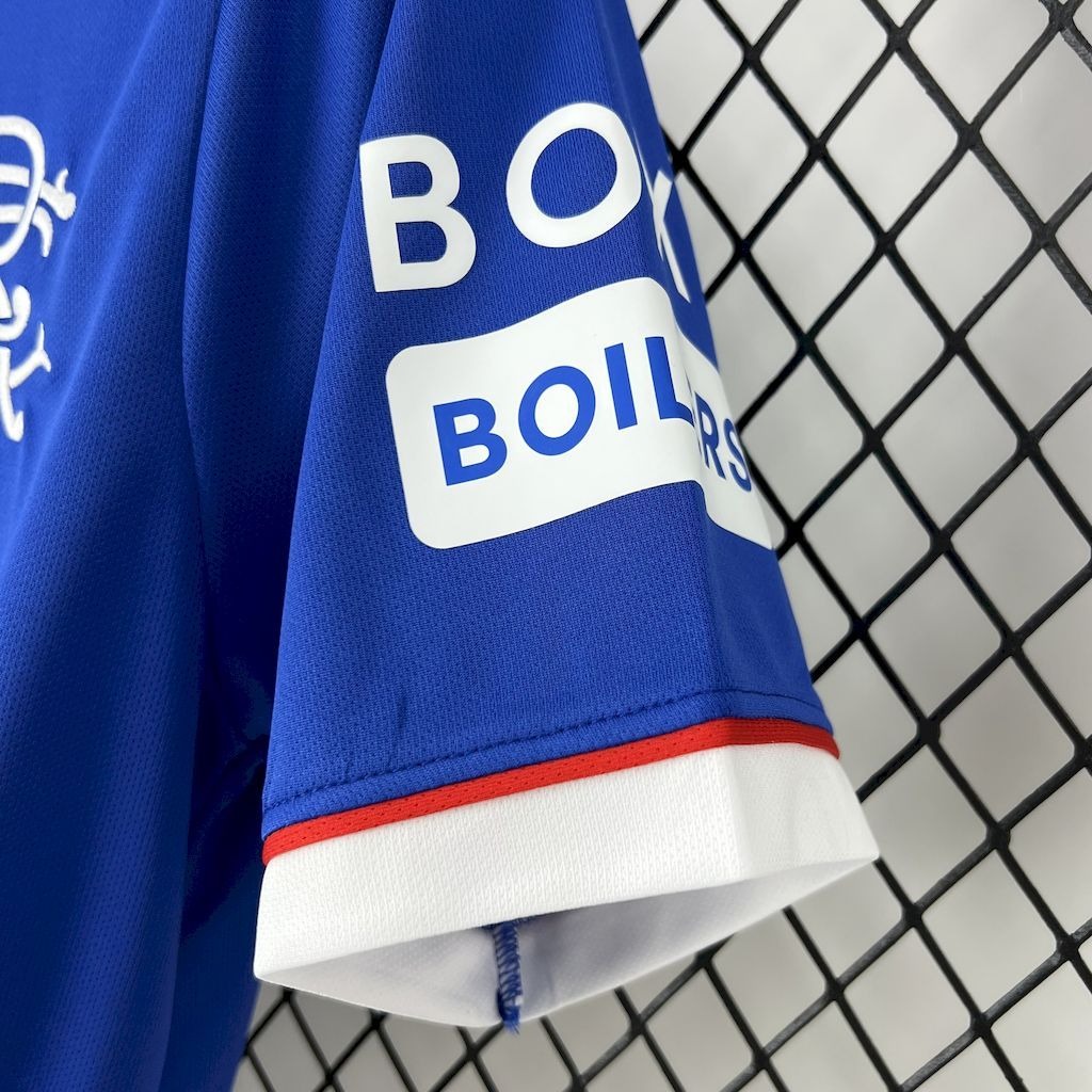 Rangers FC Soccer Jersey Home Custom Shirt 2025/26