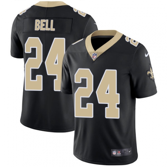 Men's Nike New Orleans Saints #24 Vonn Bell Black Team Color Vapor Untouchable Limited Player NFL Jersey - Ujersey