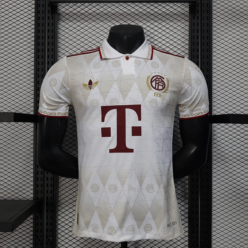 Bayern Munich Soccer Jersey Shirt 2025/26 125th Anniversary - U-jersey
