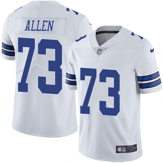 Youth Nike Dallas Cowboys #73 Larry Allen White Vapor Untouchable Limited Player NFL Jersey - Ujersey