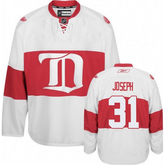 Women's Reebok Detroit Red Wings #31 Curtis Joseph Authentic White Third NHL Jersey - Ujersey