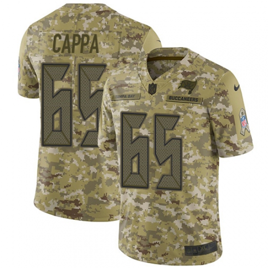 Youth Nike Tampa Bay Buccaneers #65 Alex Cappa Limited Camo 2018 Salute to Service NFL Jersey - Ujersey