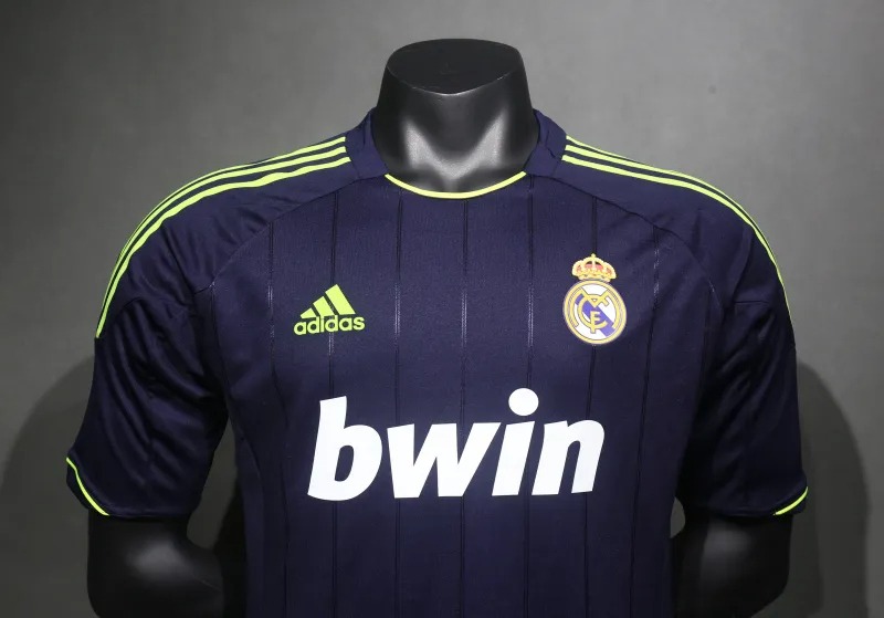 Real Madrid Retro Jersey Away Soccer Shirt 2012/13