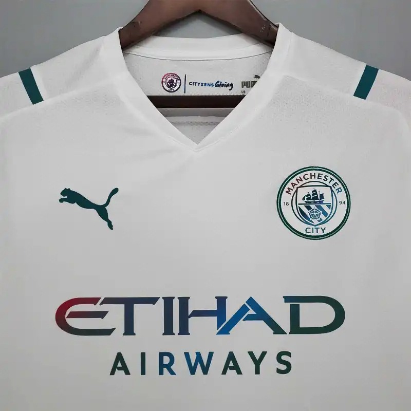 Manchester City Retro Away Football Jersey Shirt 2021/22 - U-jersey