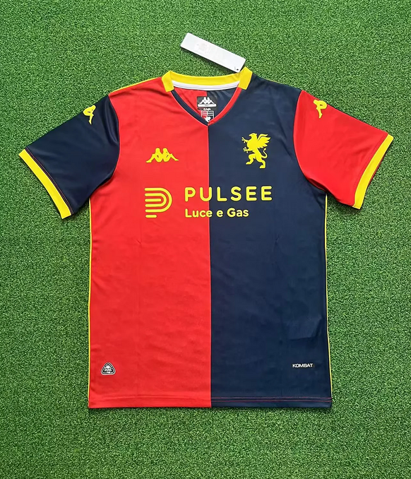 Genoa Soccer Jersey Home Custom Shirt 2025/26 - Ujersey Shop