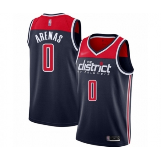 Youth Washington Wizards #0 Gilbert Arenas Swingman Navy Blue Finished Basketball Jersey - Statement Edition - Ujersey