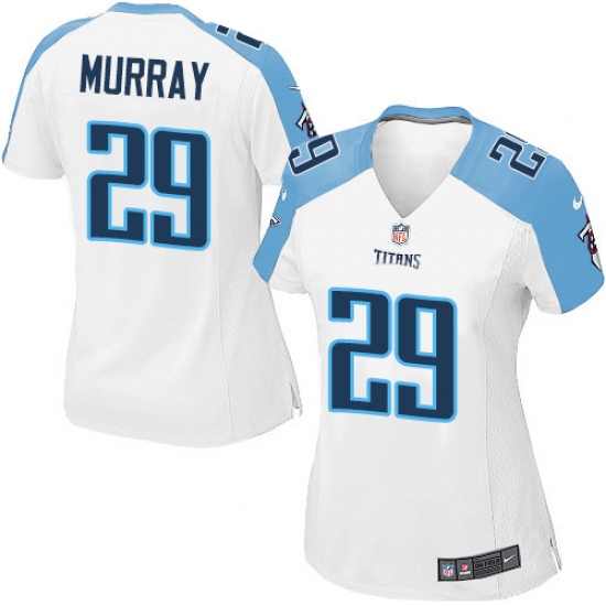 Women's Nike Tennessee Titans #29 DeMarco Murray Game White NFL Jersey - Ujersey