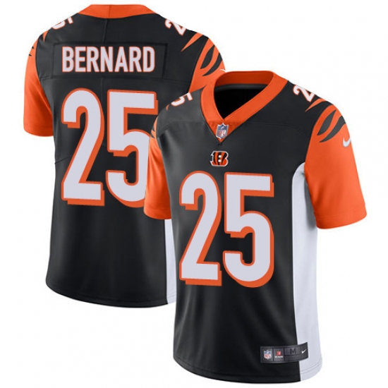 Youth Nike Cincinnati Bengals #25 Giovani Bernard Vapor Untouchable Limited Black Team Color NFL Jersey - Ujersey