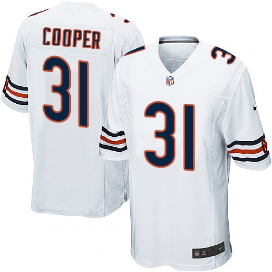 Men's Nike Chicago Bears #31 Marcus Cooper Game White NFL Jersey - Ujersey