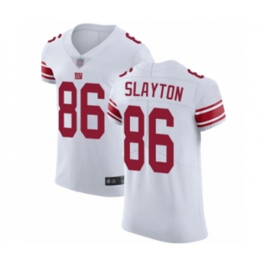 Men's New York Giants #86 Darius Slayton White Vapor Untouchable Elite Player Football Jersey - Ujersey