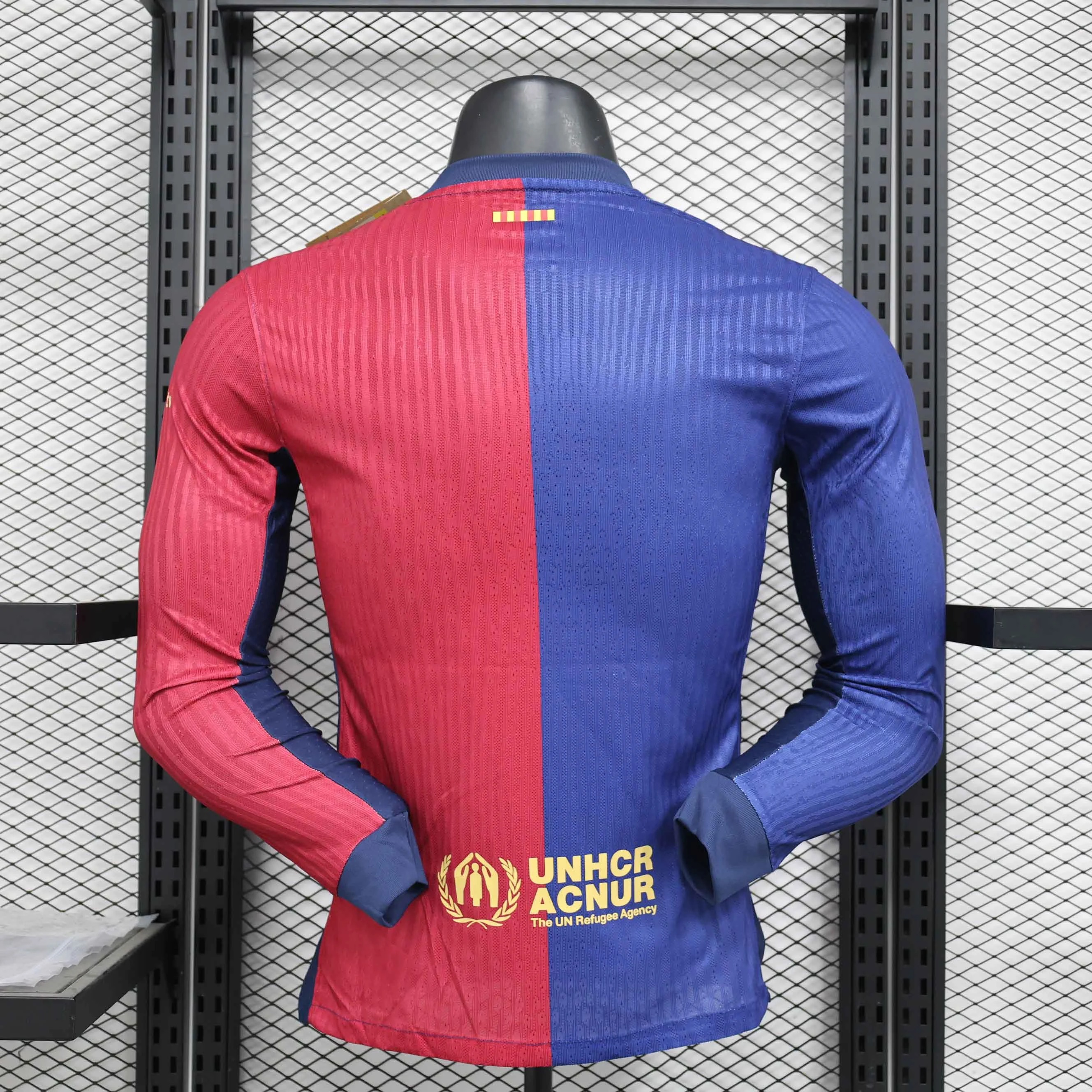 Soccer Jersey Barcelona Home Long Sleeve Shirt 2024/25 - U-jersey