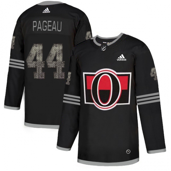 Men's Adidas Ottawa Senators #44 Jean-Gabriel Pageau Black_1 Authentic Classic Stitched NHL Jersey - Ujersey
