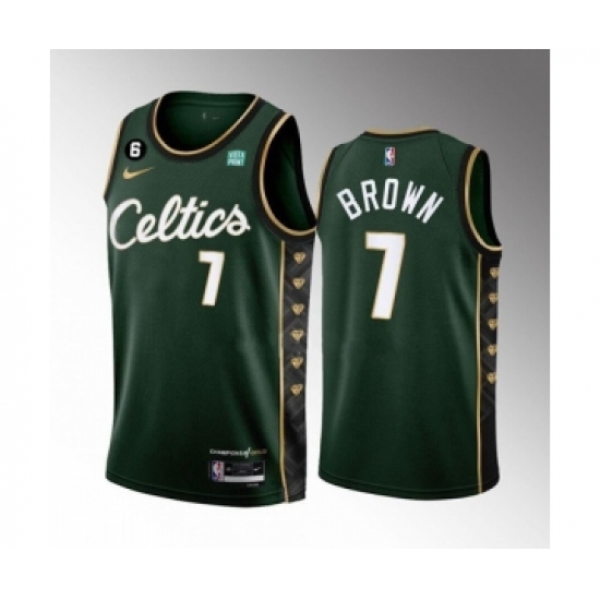 Men's Brooklyn Nets #11 Kyrie Irving Black2022-23 Statement Edition No.6 Patch Stitched Basketball Jersey - Ujersey