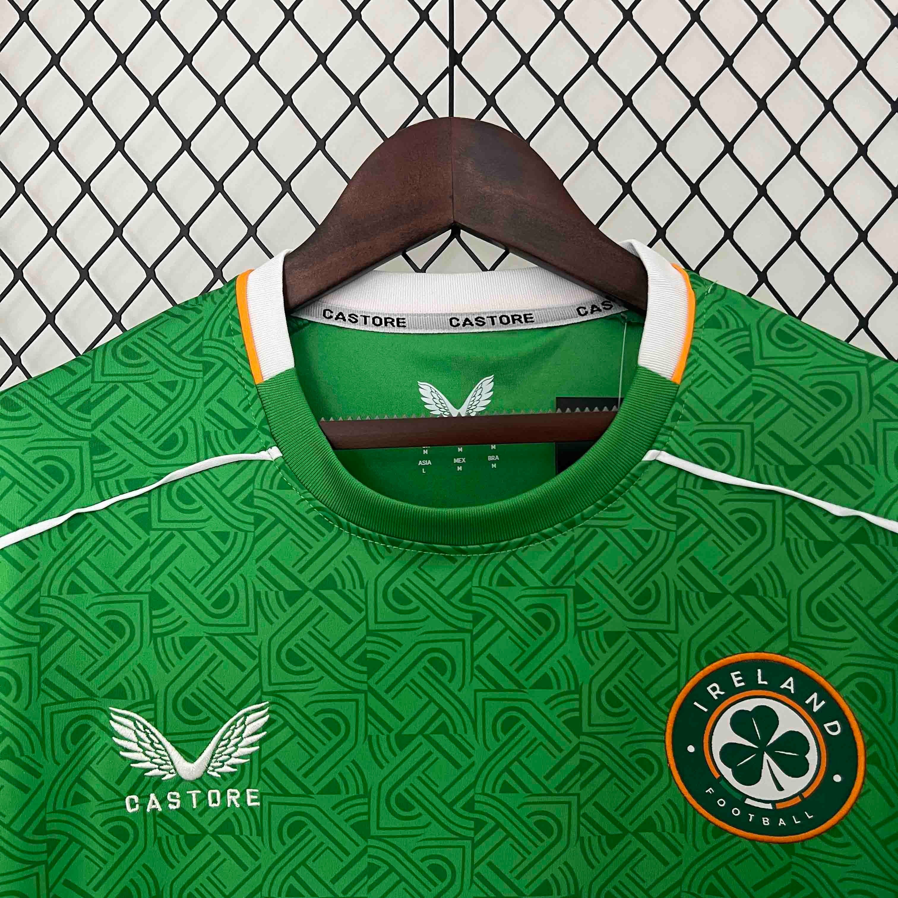 Ireland Soccer Jersey Home Custom Shirt EURO 2024 - ujerseystore