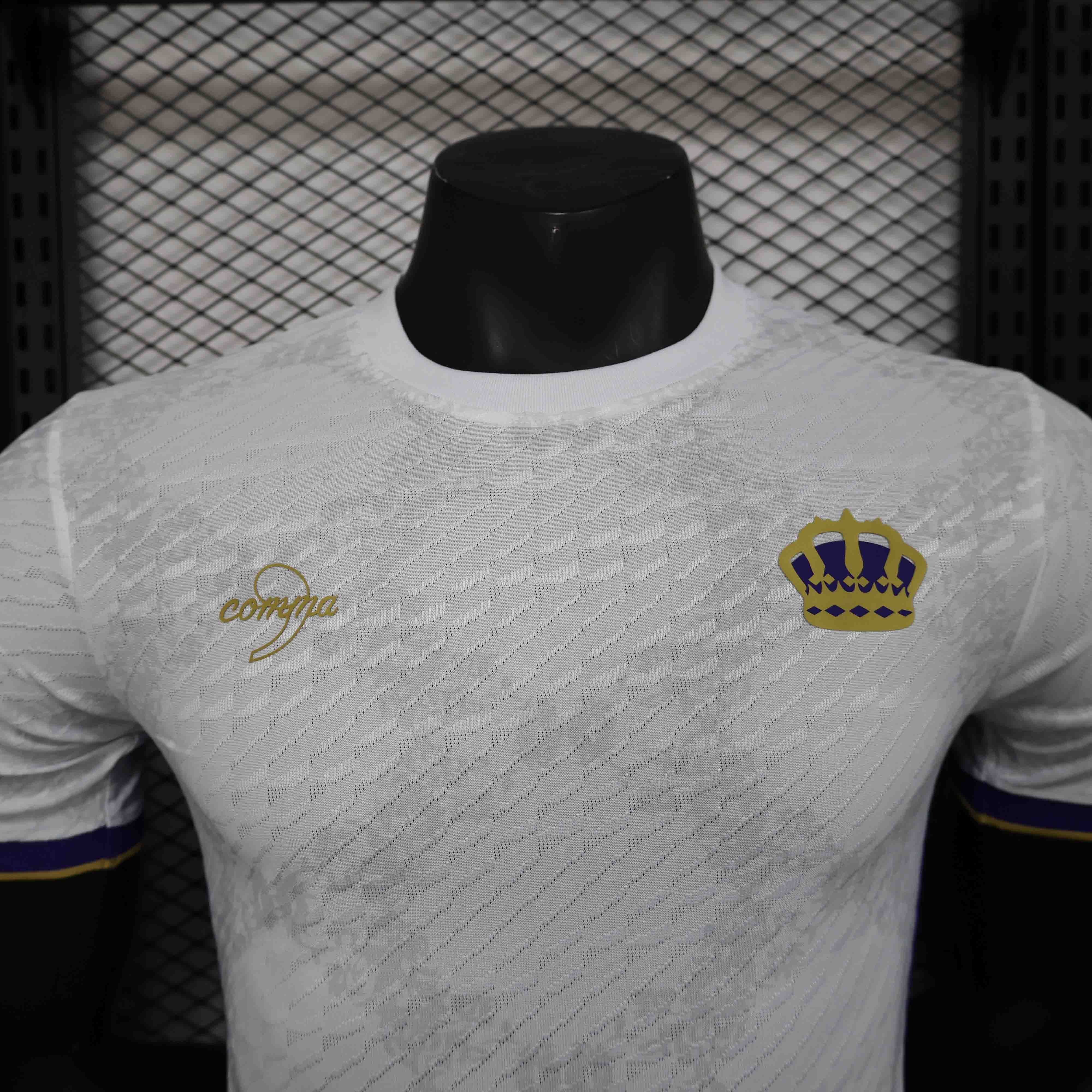 Real Madrid Soccer Jersey King Karim Special Edition Shirt 2024/25 - Ujersey NHL
