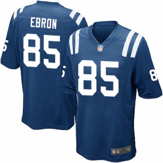 Men's Nike Indianapolis Colts #85 Eric Ebron Game Royal Blue Team Color NFL Jersey - Ujersey