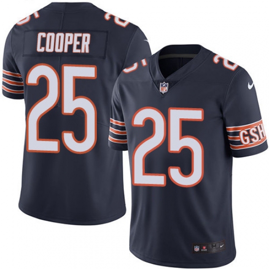 Youth Nike Chicago Bears #25 Marcus Cooper Elite Navy Blue Team Color NFL Jersey - Ujersey