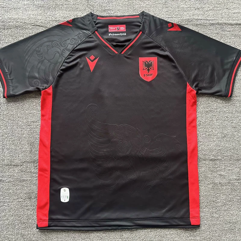 Albania Third Away Soccer Jersey Custom Shirt 2025-26 - ujerseystore