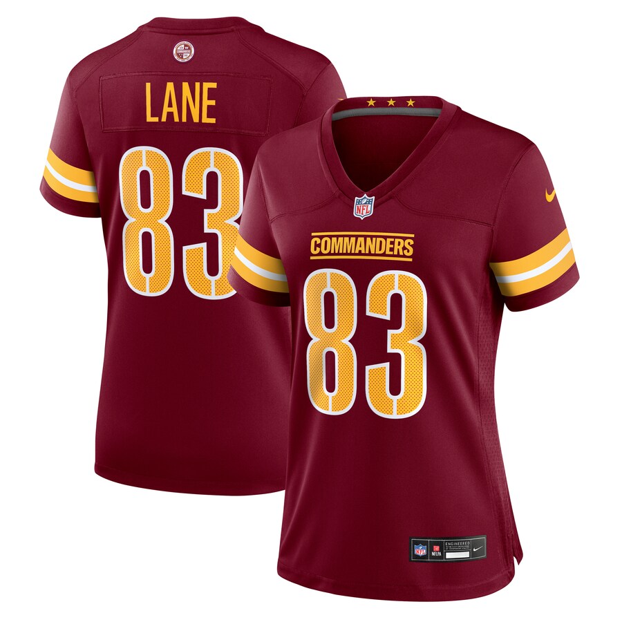 Women's Washington Commanders Jaylin Lane Nike Burgundy Team Game Jersey - Ujersey