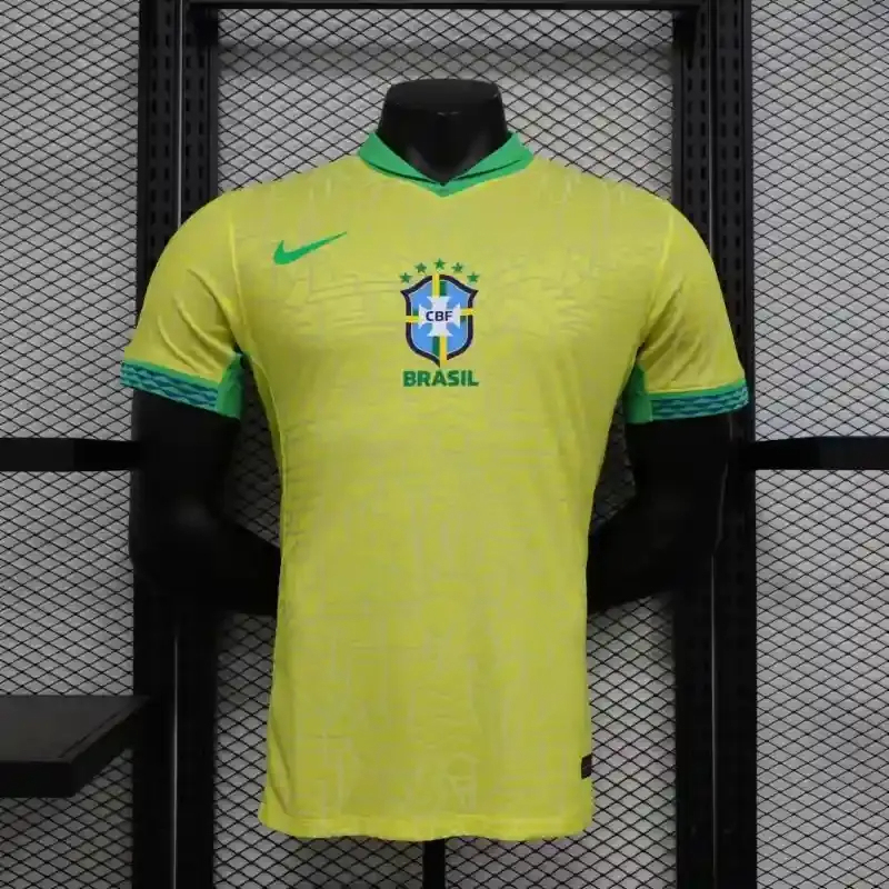 Brazil  Soccer Jersey Home Shirt Copa America 2024 - U-jersey