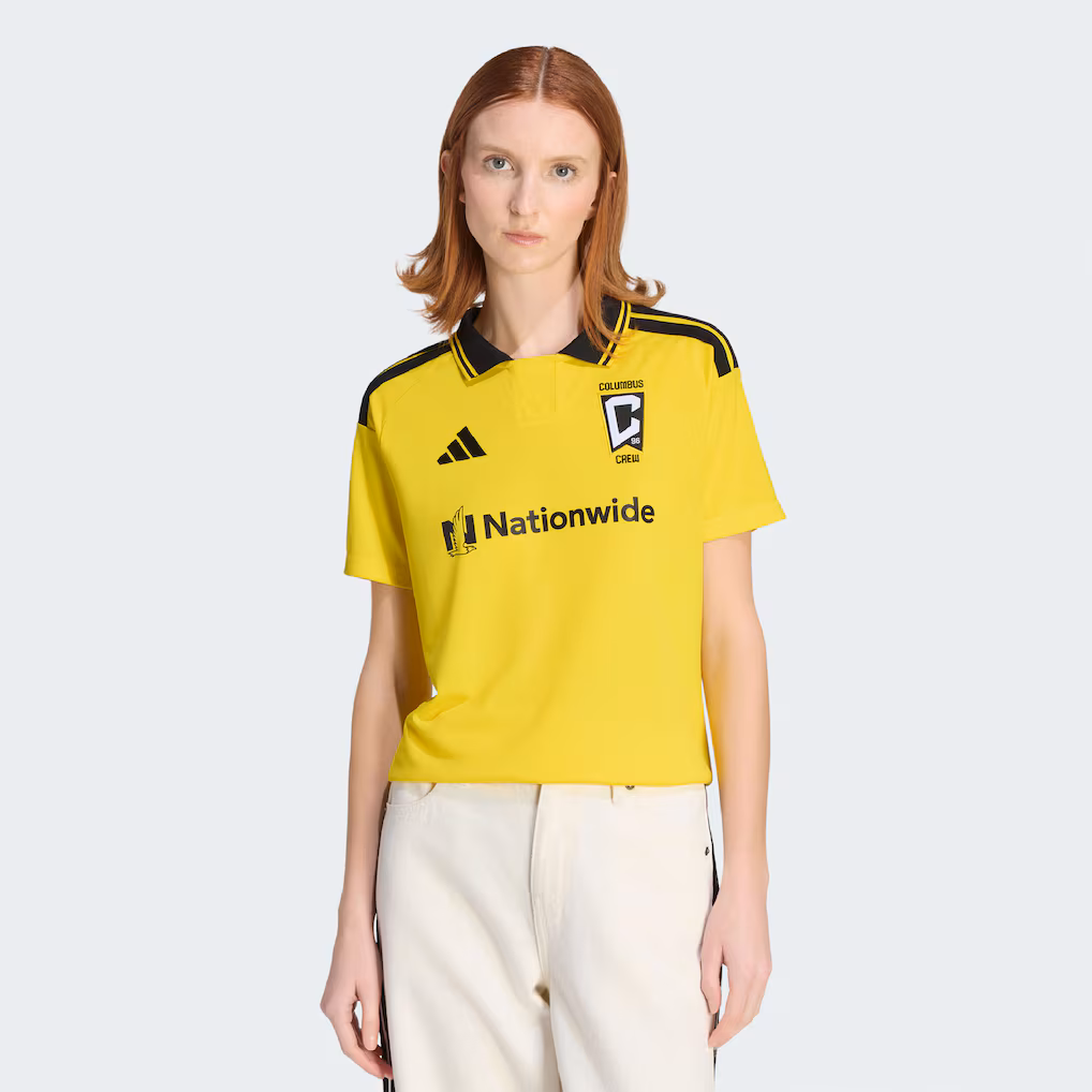 Women's Columbus Crew adidas Yellow 2026 The Crafted for Excellence Kit Replica Jersey