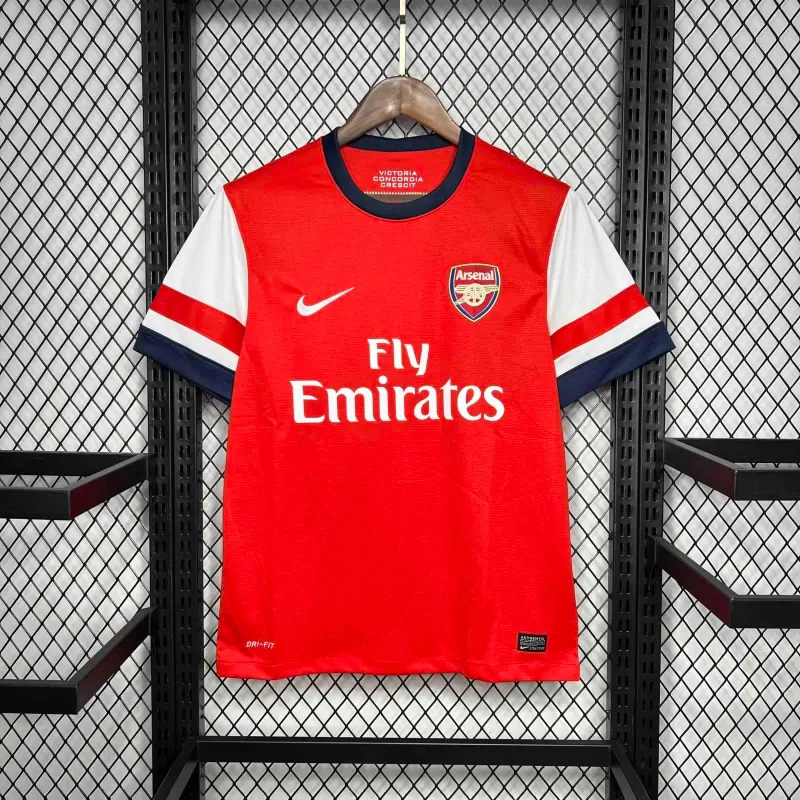 Arsenal Soccer Retro Jersey Home Custom Shirt 2012-13 - SUjersey01