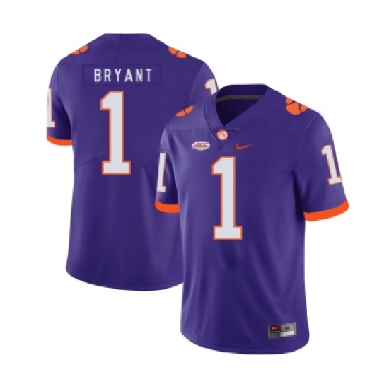 Clemson Tigers 1 Martavis Bryant Purple Nike College Football Jersey - Ujersey