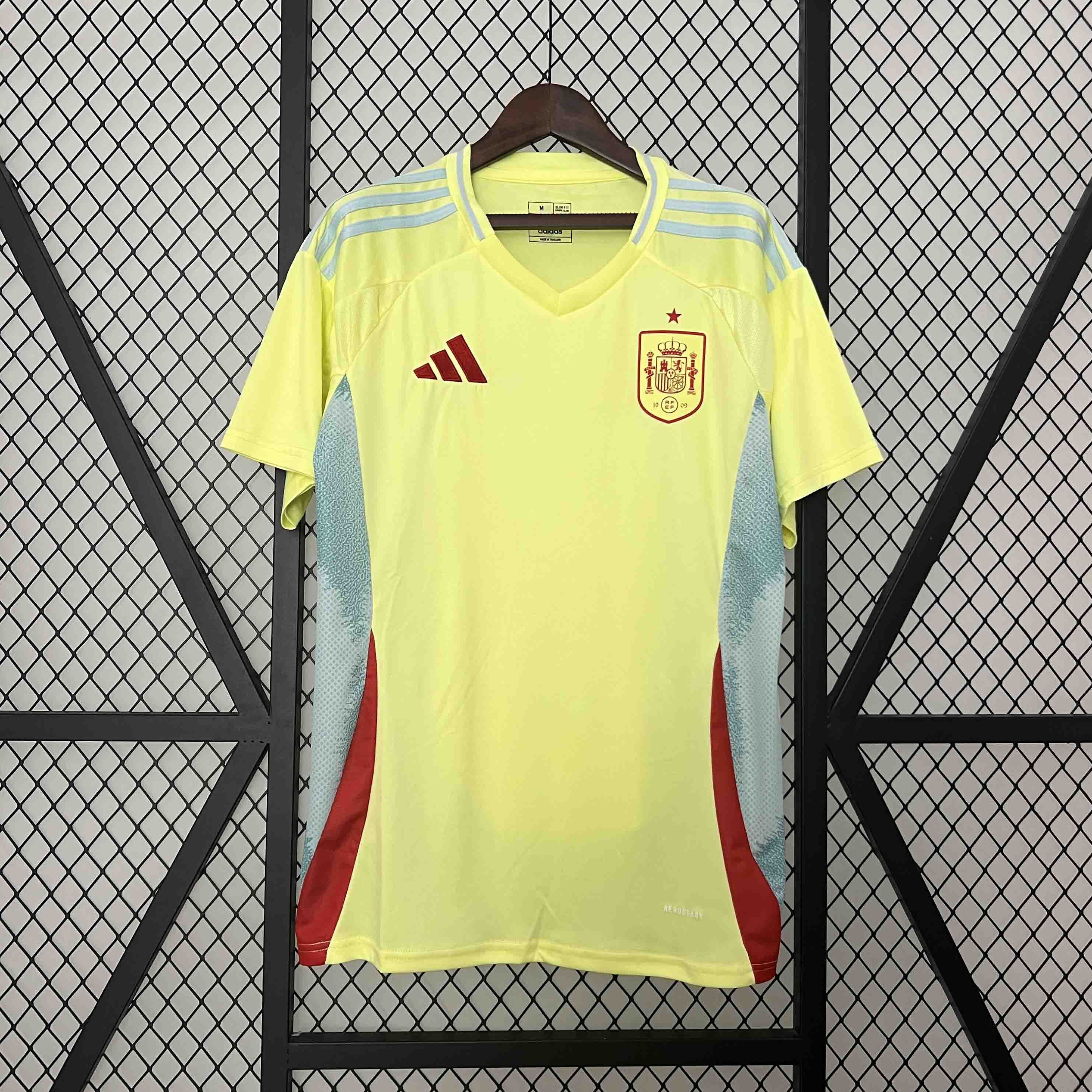 Spain Soccer Jersey Away Custom Shirt EURO 2024 - ujerseystore