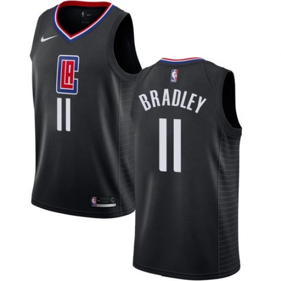 Youth Nike Los Angeles Clippers #11 Avery Bradley Swingman Black Alternate NBA Jersey Statement Edition