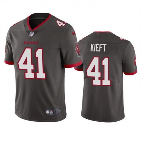 Men's Tampa Bay Buccaneers #41 Ko Kieft Grey Vapor Untouchable Limited Stitched Jersey - Ujersey