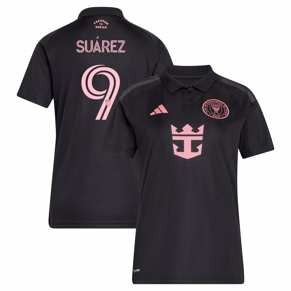 Women's Inter Miami CF Luis Suárez adidas Black 2026 Presagio Replica Jersey - Ujersey NHL