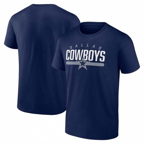 Men's Dallas Cowboys Navy 2024 Fan Limited T-Shirt - Ujersey