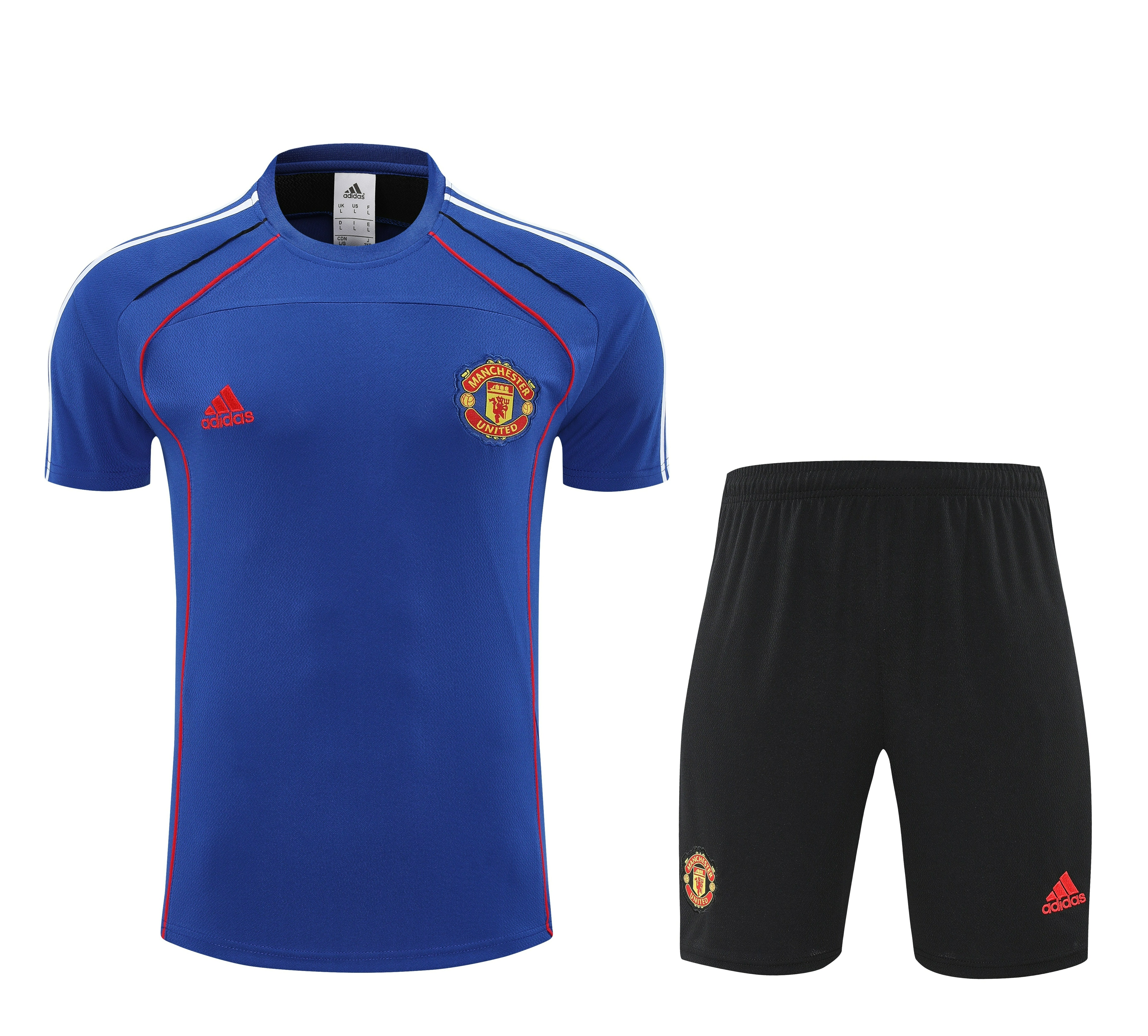 Manchester United Training Jersey Kit Blue 2025/26 - Ujersey NHL