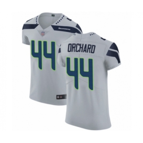 Men's Seattle Seahawks #44 Nate Orchard Grey Alternate Vapor Untouchable Elite Player Football Jersey - Ujersey