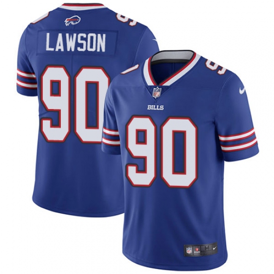 Men's Nike Buffalo Bills #90 Shaq Lawson Royal Blue Team Color Vapor Untouchable Limited Player NFL Jersey - Ujersey