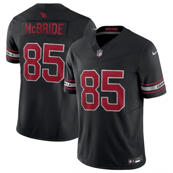 Men's Arizona Cardinals #85 Trey McBride Black 2024 F.U.S.E. Vapor Untouchable Limited Stitched Jersey - Ujersey