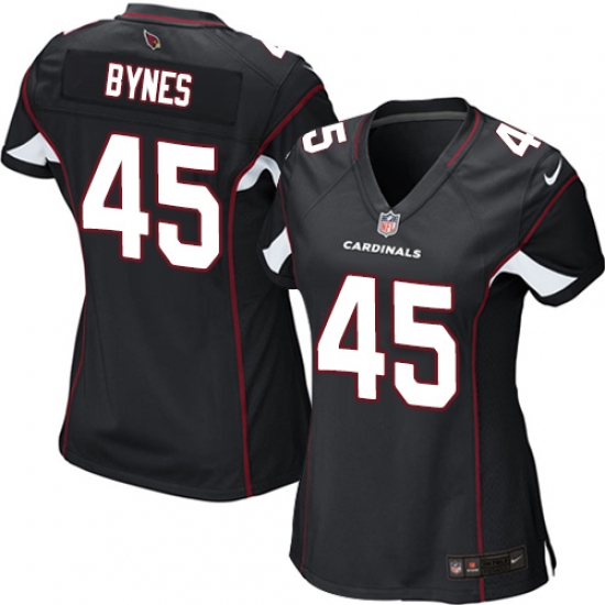 Women's Nike Arizona Cardinals #45 Josh Bynes Game Black Alternate NFL Jersey - Ujersey