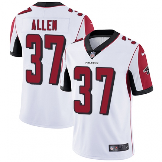 Men's Nike Atlanta Falcons #37 Ricardo Allen White Vapor Untouchable Limited Player NFL Jersey - Ujersey