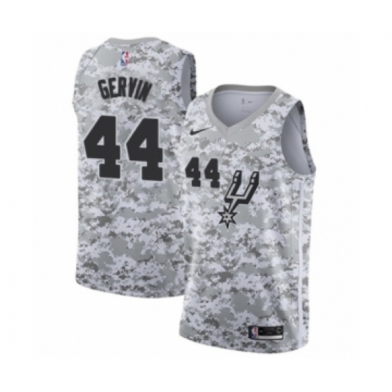 Youth San Antonio Spurs #44 George Gervin White Swingman Jersey - Earned Edition