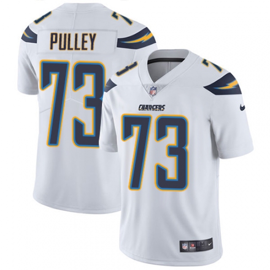 Youth Nike Los Angeles Chargers #73 Spencer Pulley White Vapor Untouchable Limited Player NFL Jersey - Ujersey