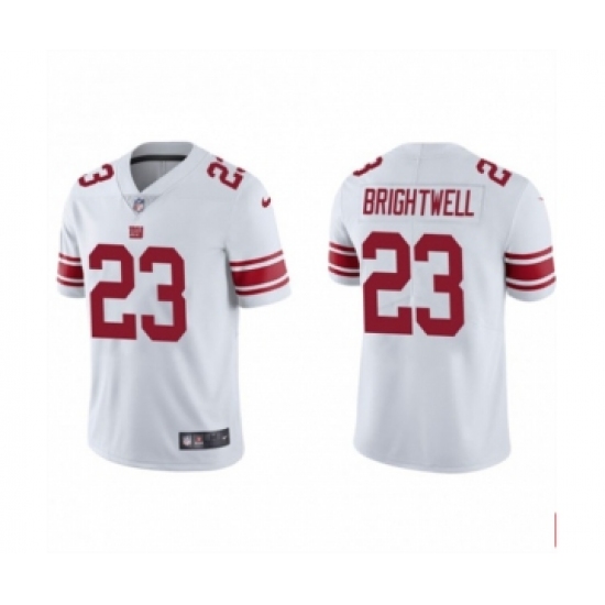 Men's New York Giants #23 Gary Brightwell White Vapor Untouchable Limited Stitched Jersey - Ujersey