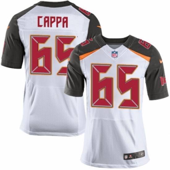Men's Nike Tampa Bay Buccaneers #65 Alex Cappa Elite White NFL Jersey - Ujersey