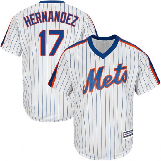Men's Majestic New York Mets #17 Keith Hernandez Replica White Alternate Cool Base MLB Jersey - Ujersey
