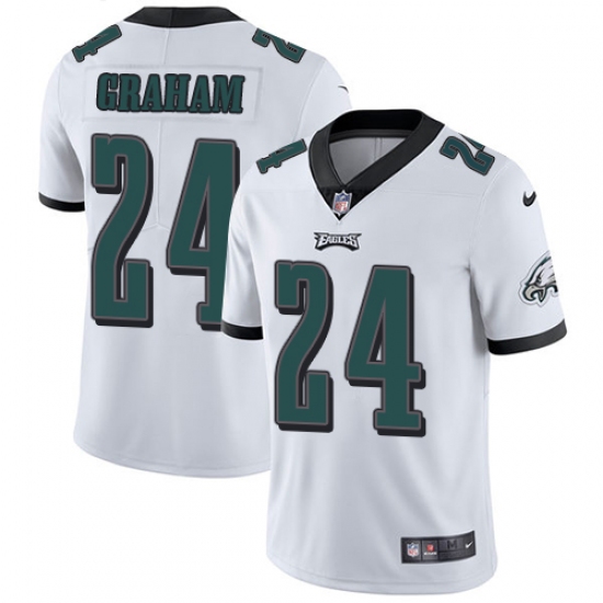 Youth Nike Philadelphia Eagles #24 Corey Graham White Vapor Untouchable Limited Player NFL Jersey - Ujersey