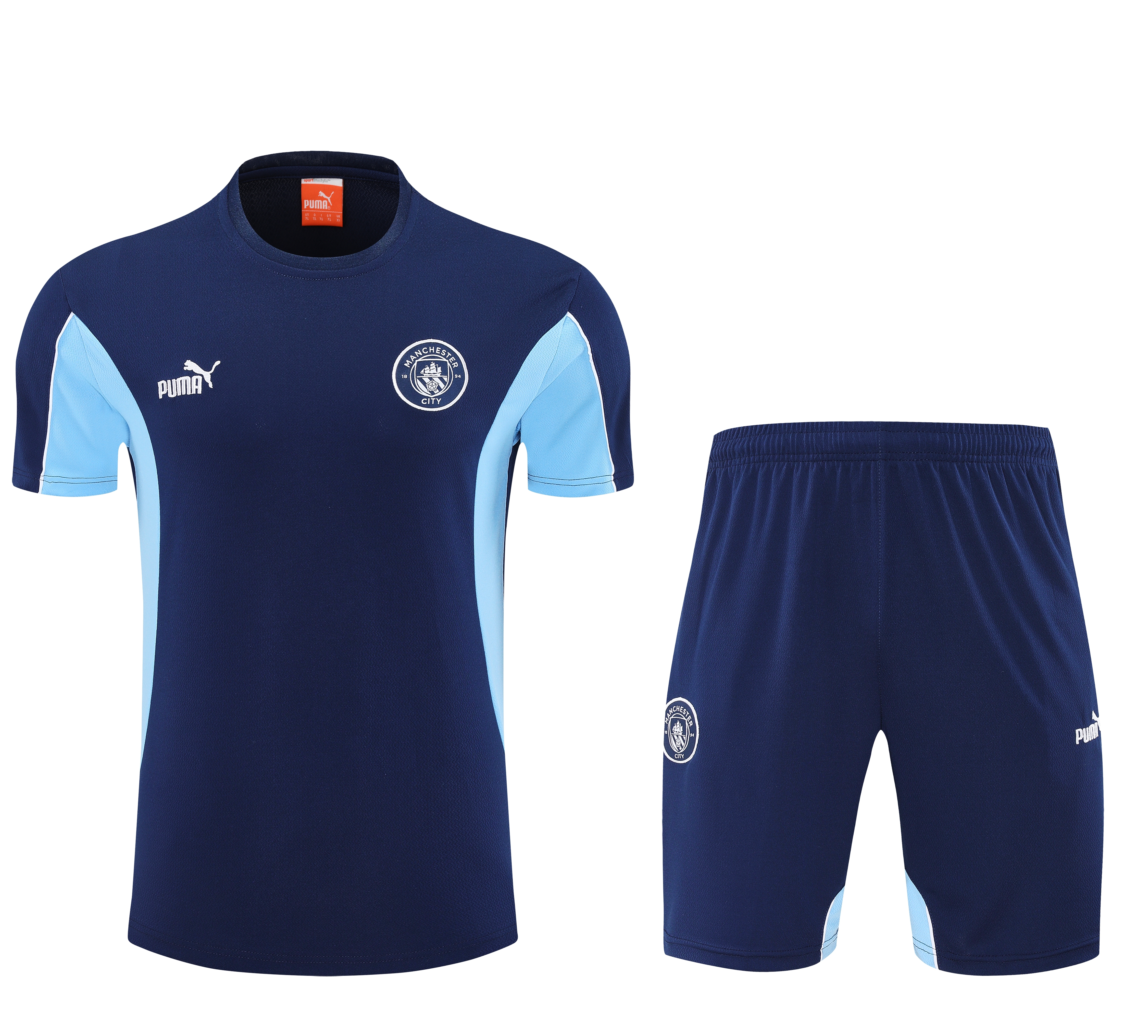 Manchester City Training Jersey Kit Navy 2025/26 - Ujersey NHL