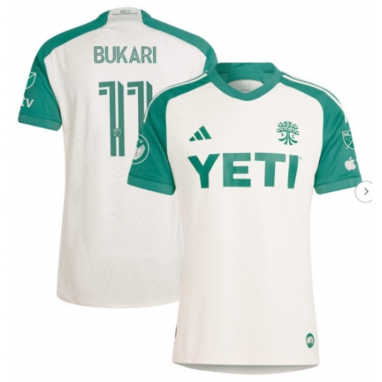 Mens Austin FC adidas Tan 2024 The Armadillo Kit Authentic Player Jersey - Ujersey