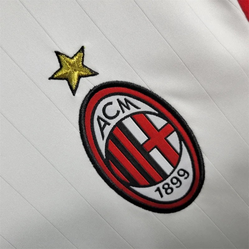 AC Milan Retro Soccer Jersey Away UCL Final Long Sleeve Custom Shirt 2006/07 - ujerseystore