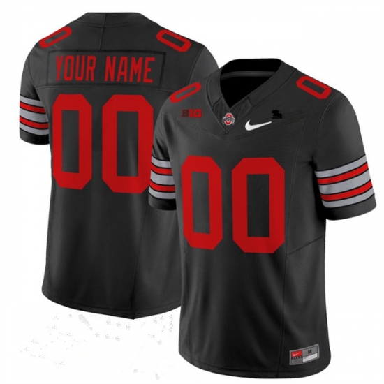 Men's Ohio State Buckeyes Active Player Custom Black F.U.S.E. Vapor Limited Stitched Football Jersey - Ujersey