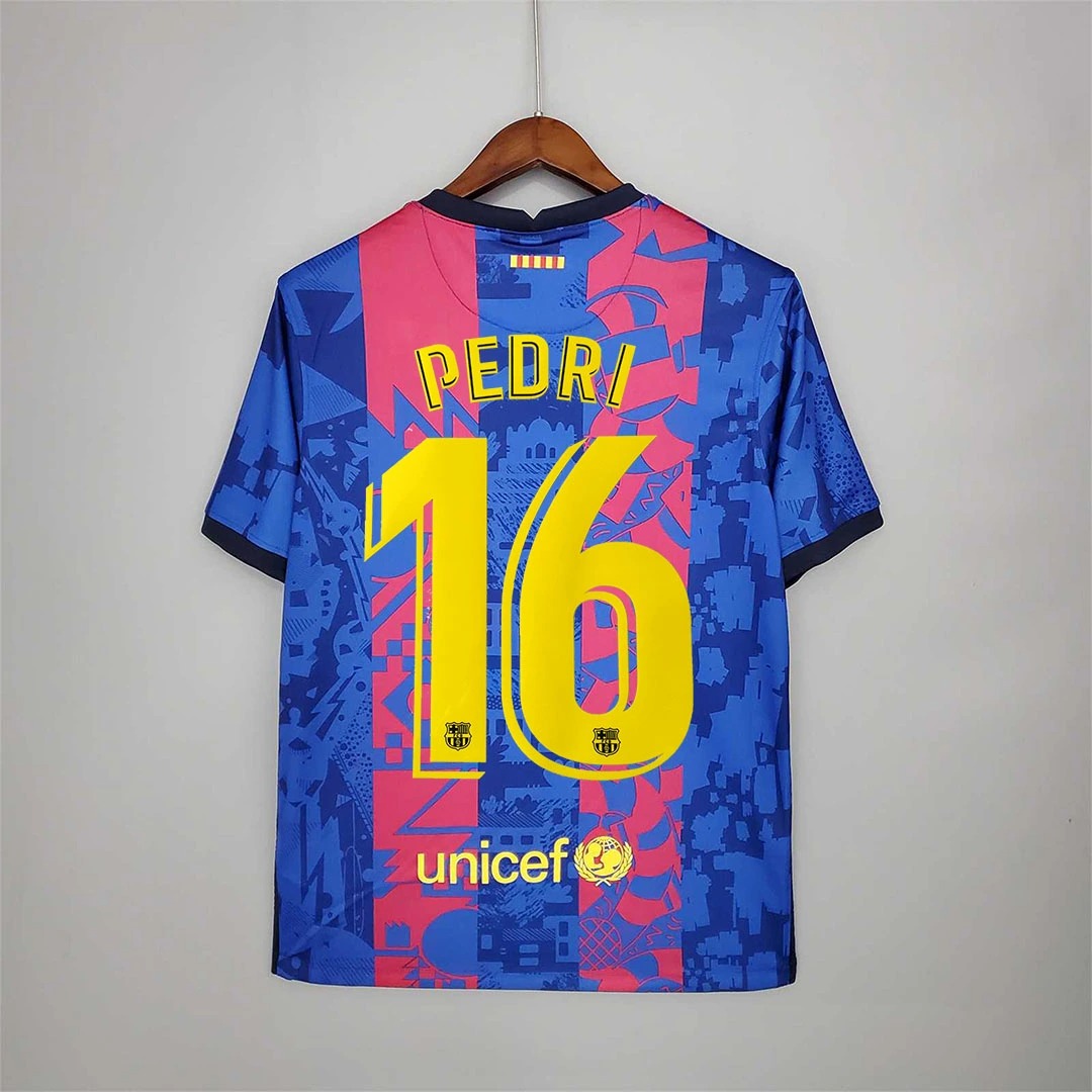 Barcelona Retro Jersey Third Away Soccer Shirt 2021/22 - U-jersey